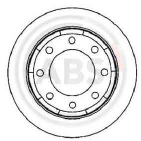 Bremsscheibe 17291 HUMMER von A.B.S.