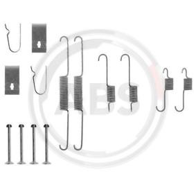 Compre Kit de accesorios de las zapatas de freno de A.B.S. online para SEPHIA Sedán (FA) a precios moderados