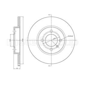 Bremsscheibe 800-122 von CIFAM günstig für 27,46 € online kaufen