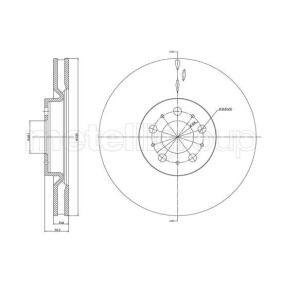 Bremsscheibe 800-1221C von CIFAM günstig für 85,76 € online kaufen