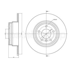 Bremsscheibe 800-1224C von CIFAM günstig für 89,75 € online kaufen