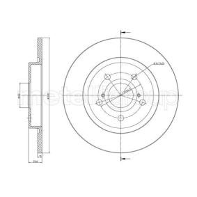 Bremsscheibe 800-1274C von CIFAM günstig für 41,34 € online kaufen