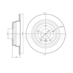 Bremsscheibe 800-397C von CIFAM günstig für 43,98 € online kaufen