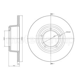 Bremsscheibe 800-422 von CIFAM günstig für 55,92 € online kaufen