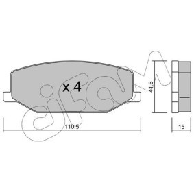 Bremsscheibe 800-483 von CIFAM günstig für 40,75 € online kaufen