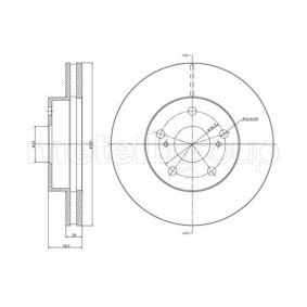 Bremsscheibe 800-528 von CIFAM günstig für 21,29 € online kaufen