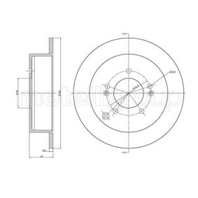 Bremsscheibe 800-592C von CIFAM günstig für 41,04 € online kaufen