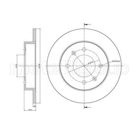 Bremsscheibe 800-713 von CIFAM günstig für 27,83 € online kaufen