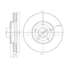 Bremsscheibe 800-764C von CIFAM günstig für 56,09 € online kaufen