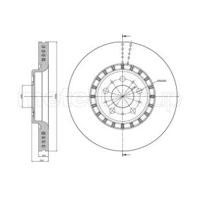 Bremsscheibe für VOLVO von CIFAM