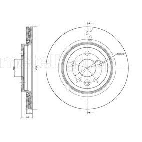 Bremsscheibe 800-993C von CIFAM günstig für 174,05 € online kaufen