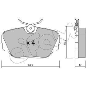 Bremsbeläge 822-042-0 von CIFAM günstig für 24,92 € online kaufen