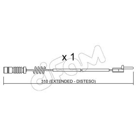 Bremsbeläge 822-065-1 von CIFAM günstig für 30,49 € online kaufen