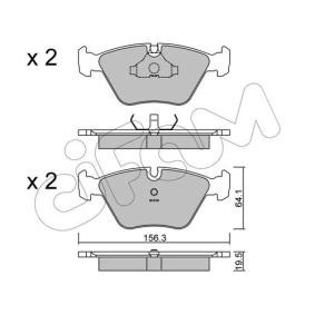 Bremsbeläge 822-122-0 von CIFAM günstig für 34,14 € online kaufen