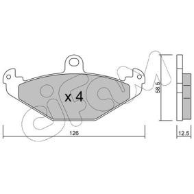 Achetez des Plaquettes de frein CIFAM 822-165-1 à prix pour 25,04 €