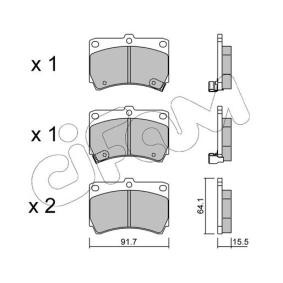 Bremsbeläge 822-196-0 von CIFAM günstig für 70,32 € online kaufen