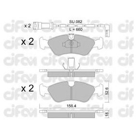 Bremsbeläge 822-208-1K von CIFAM günstig für 47,48 € online kaufen