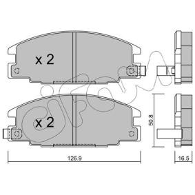 Bremsbeläge von CIFAM 822-244-0
