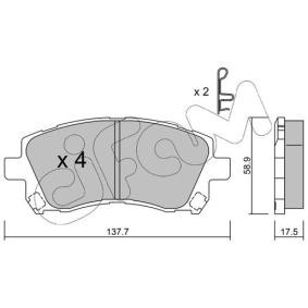 Bremsbeläge 822-296-0 von CIFAM günstig für 89,40 € online kaufen