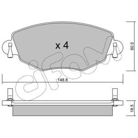 Compre Pastilhas de travão da CIFAM 822-318-0 a um preço baixo por 39,02 €