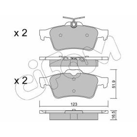 Bremsbeläge 822-337-1 von CIFAM günstig für 56,81 € online kaufen