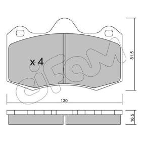 Achetez des Plaquettes de frein CIFAM 822-392-0 à prix pour 121,45 €
