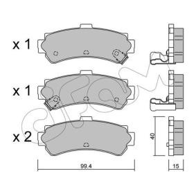 Bremsbeläge 822-403-0 von CIFAM günstig für 23,39 € online kaufen