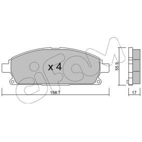 Bremsbeläge 822-406-0 von CIFAM günstig für 33,65 € online kaufen