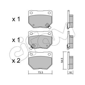 Bremsbeläge 822-501-0 von CIFAM günstig für 23,98 € online kaufen