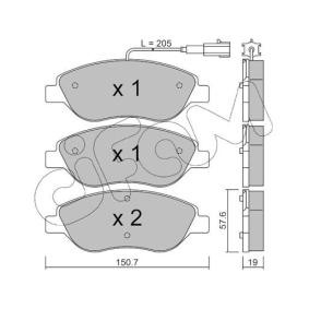 Bremsbeläge 822-577-0 von CIFAM günstig für 78,15 € online kaufen