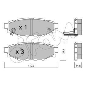 Bremsbeläge 822-764-0 von CIFAM günstig für 83,45 € online kaufen