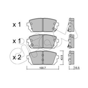 Bremsbeläge 822-784-0 von CIFAM günstig für 39,23 € online kaufen