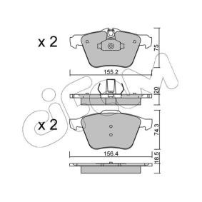 Compre Pastilhas de travão da CIFAM 822-835-0 a um preço baixo por 75,14 €