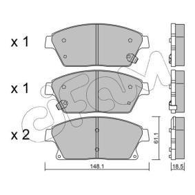 Bremsbeläge 822-839-0 von CIFAM günstig für 81,65 € online kaufen