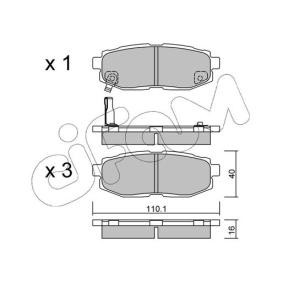 Bremsbeläge 822-875-0 von CIFAM günstig für 37,20 € online kaufen