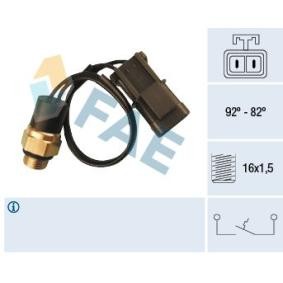 Compre Interruptor de temperatura, ventilador do radiador de FAE online para BLUEBIRD Hatchback (T72, T12) a preços moderados