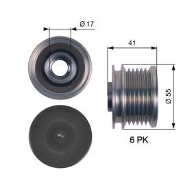 Generatorfreilauf OAP7115 von GATES günstig für 53,39 € online kaufen