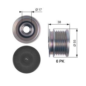 Generatorfreilauf OAP7124 von GATES günstig für 28,43 € online kaufen