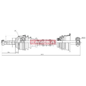 Comprar Árbol de transmisión de KAMOKA RN1138909A a bajo precio de 77,54 €