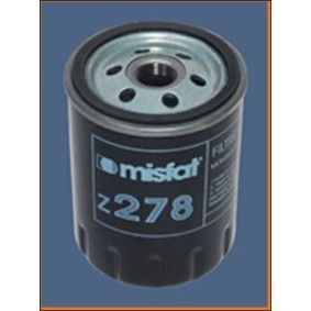 Comprar Filtro de aceite de MISFAT Z278 a bajo precio de 5,36 €