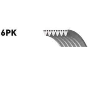 Keilrippenriemen 6PK1420 von GATES günstig für 16,39 € online kaufen