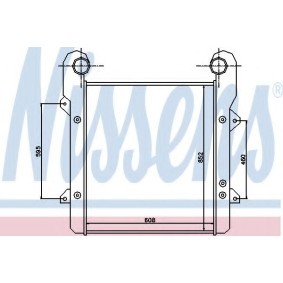 Køb Intercooler af NISSENS 96974 til den lave pris 10503,98 DKK