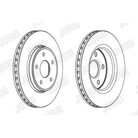 Bremsscheibe 562854JC von JURID günstig für 49,44 € online kaufen