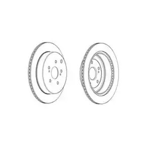 Bremsscheibe 562866JC von JURID günstig für 74,52 € online kaufen