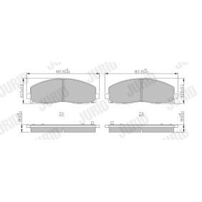 Bremsbeläge 573411J von JURID günstig für 69,77 € online kaufen