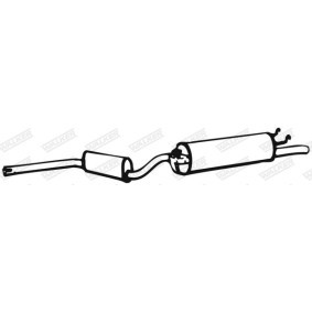 Comprar Silenciador trasero de WALKER 01858 a bajo precio de 104,06 €