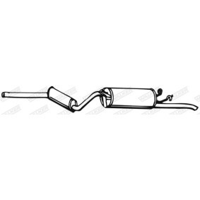 Comprar Silenciador trasero de WALKER 01882 a bajo precio de 113,73 €