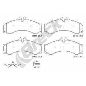 Achetez des Plaquettes de frein BRECK 29153 00 703 00 à prix pour 53,75 €