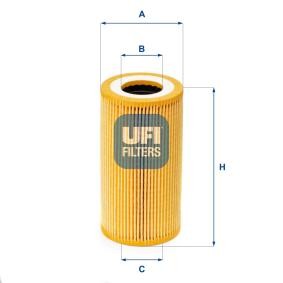 Ölfilter für PORSCHE von UFI