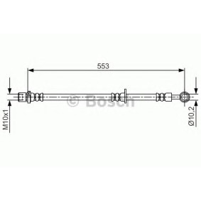 Bremsschlauch 1 987 481 709 von BOSCH günstig für 18,57 € online kaufen
